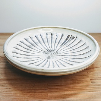 小鹿田焼の7寸菓子鉢