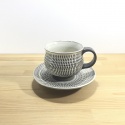 小鹿田焼のコーヒーカップセット