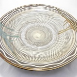 小鹿田焼の尺3寸皿