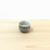 小鹿田焼のぐいのみ(縞)