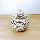 小鹿田焼の２合壺