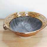 小鹿田焼の7寸すり鉢