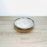 小鹿田焼の【割引中!】3寸皿